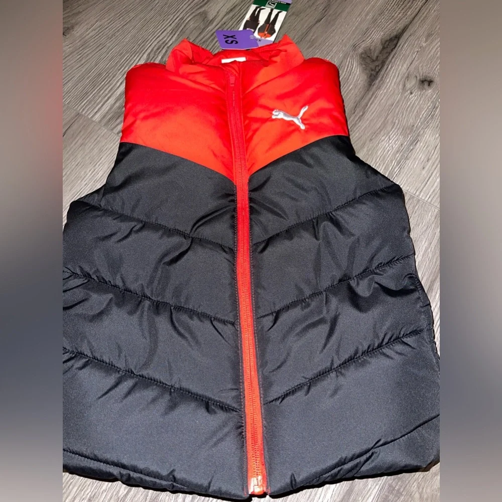 Boys Jacket /Vest‎ Bundle Urban Republic Faux Leather Jacket & Puma Vest … - Picture 16 of 16
